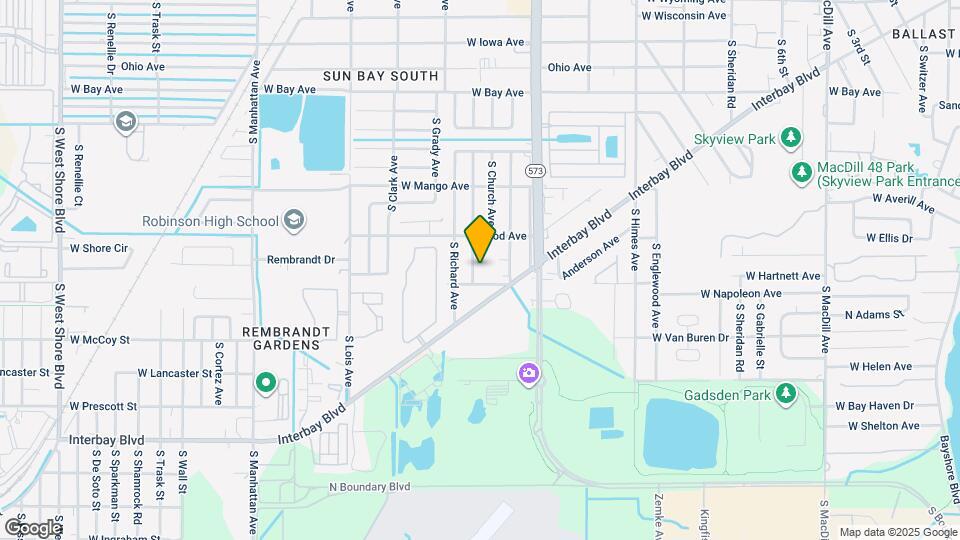 6420 S Adelia Ave Map and Location Details