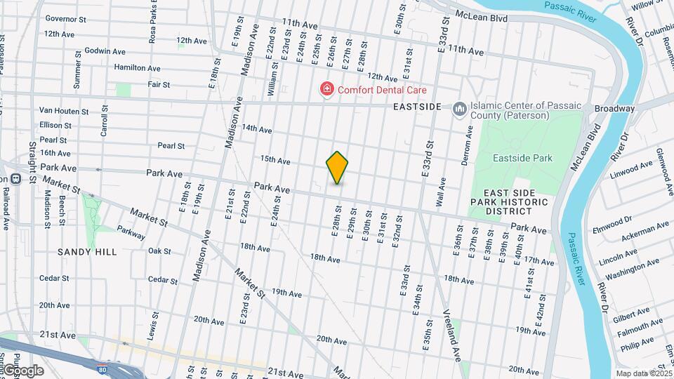 658 E 28th St, Unit #2 Map and Location Details