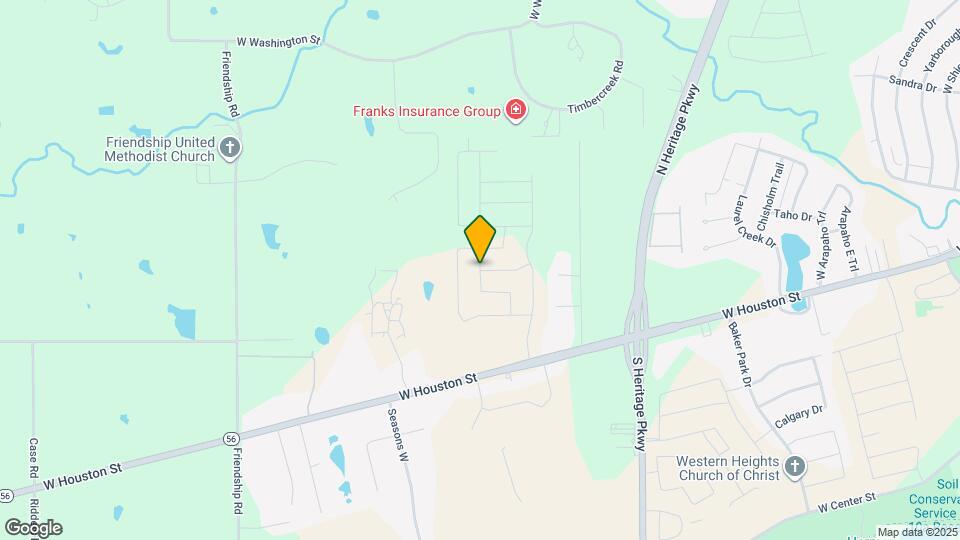 314 Asterwood Ln Map and Location Details