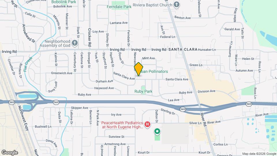325 Santa Clara Ave Map and Location Details