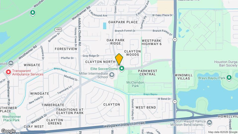 14925 Gray Ridge Ln Map and Location Details