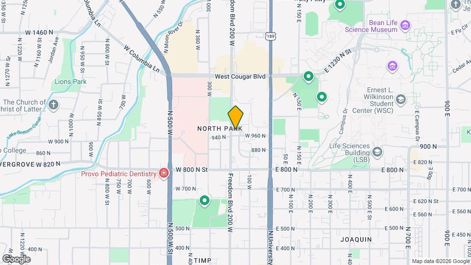 182 W 960 N Map and Location Details