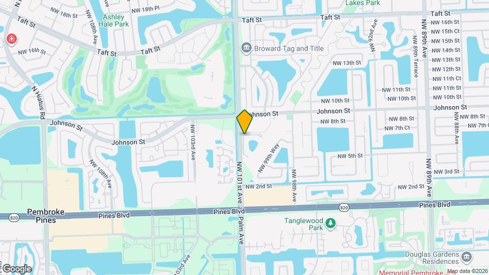 10050 NW 6th St Map and Location Details