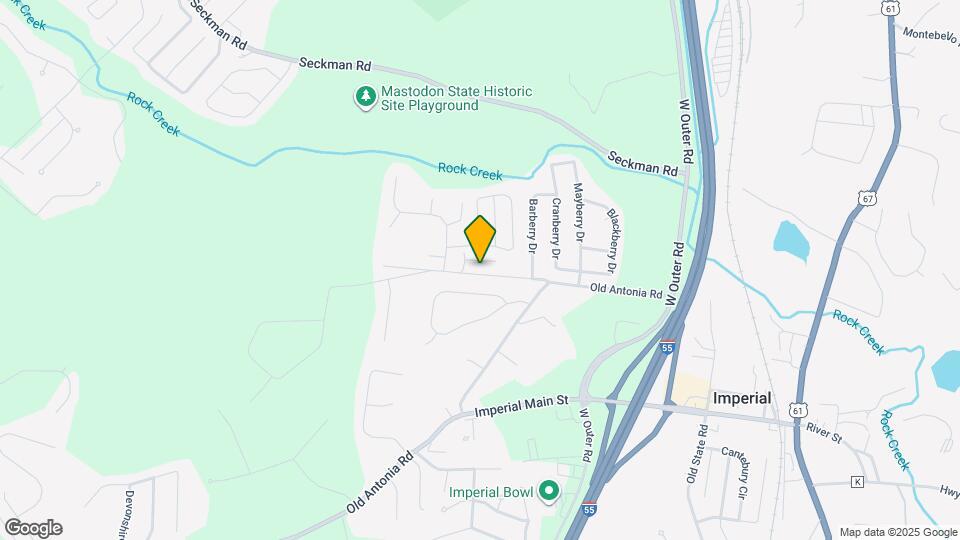 1727 Flamm Rd Map and Location Details