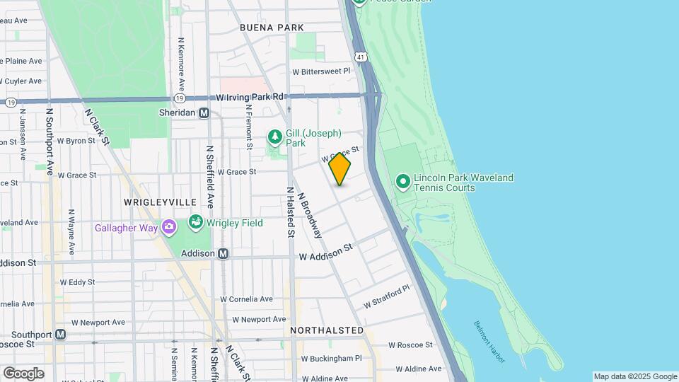 3711 N Pine Grove Ave, Unit 521 Mapa y Detalles de la Ubicación