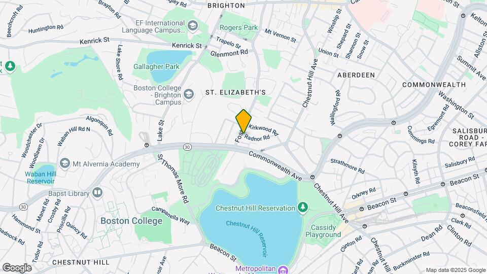 7 Radnor Rd Map and Location Details