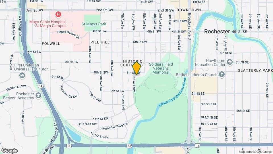812 6th Ave SW Mapa y Detalles de la Ubicación