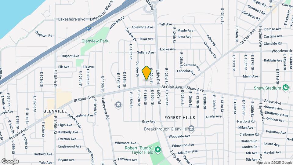 563 E 118th St Map and Location Details