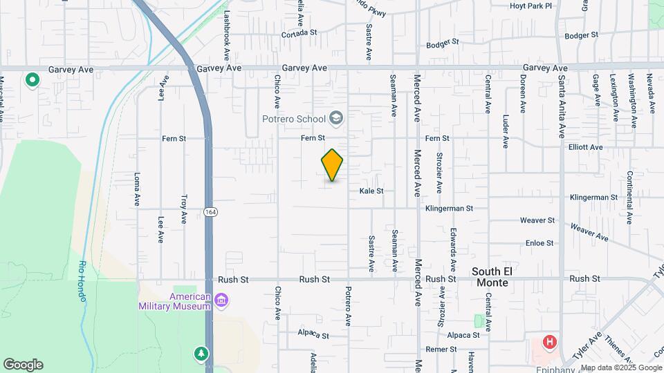 2442 Tamora Ave Map and Location Details