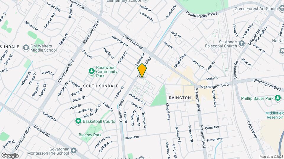 Irvington Terrace Map and Location Details