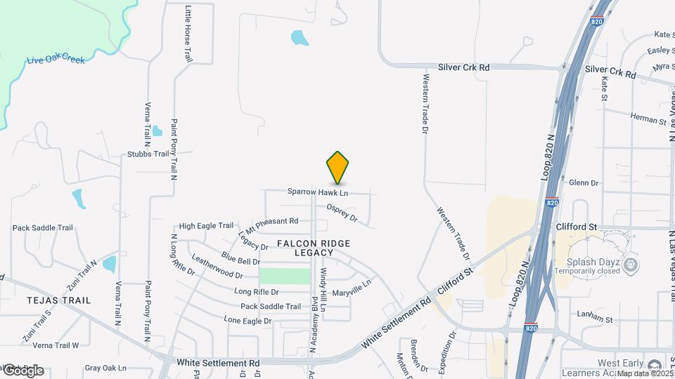 9844 Sparrow Hawk Ln Map and Location Details