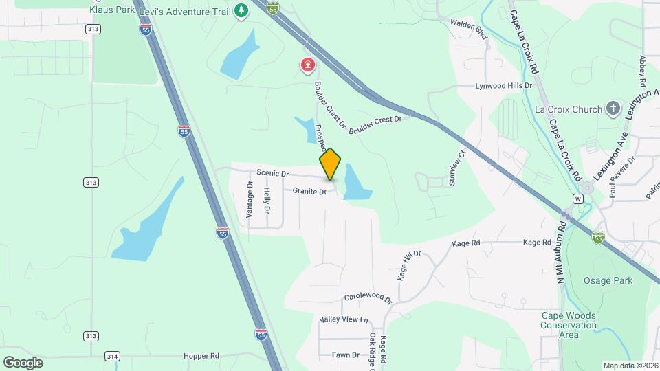 1405 Prospect Dr Map and Location Details