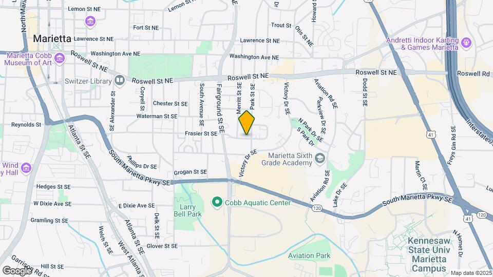 649 Frasier St SE Map and Location Details