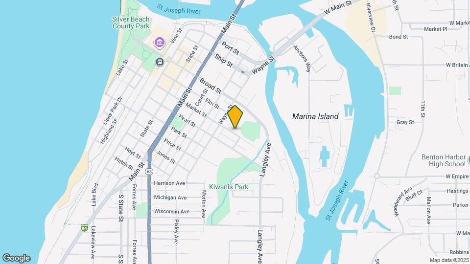 1103 Market St Mapa y Detalles de la Ubicación