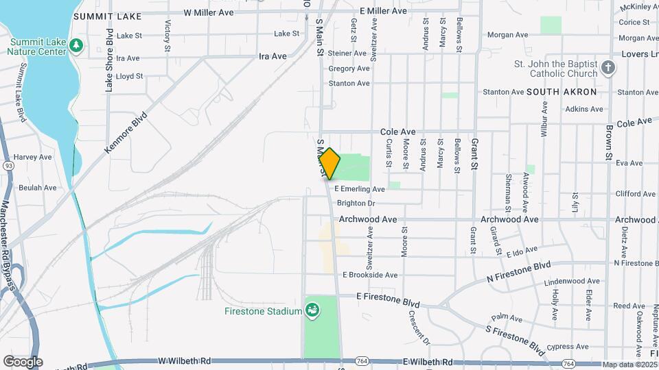 1419 S Main St Map and Location Details