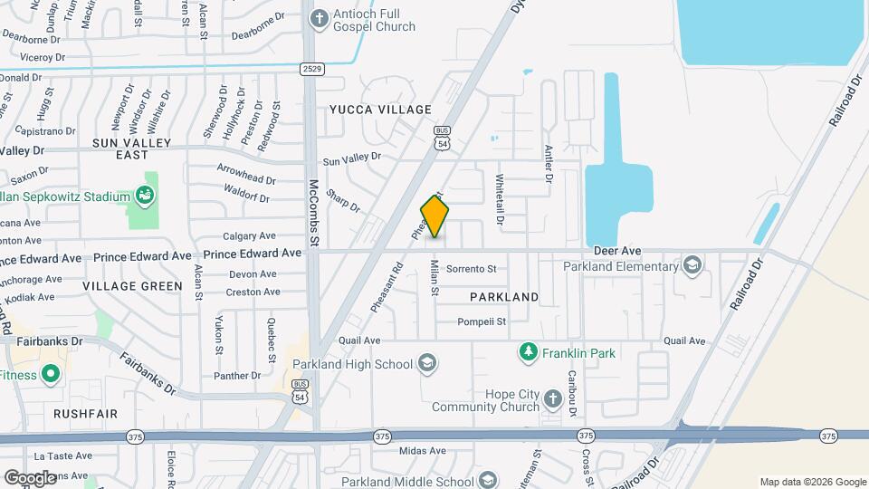 5953 Deer Ave Map and Location Details