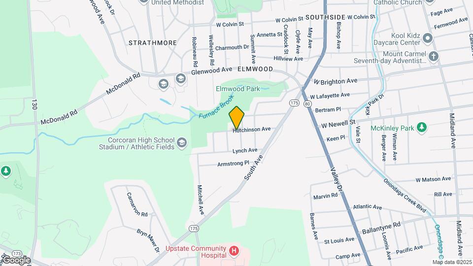 305 Hutchinson Ave-Unit -307 Map and Location Details