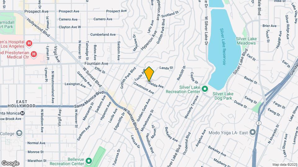 3544 Dahlia Ave Map and Location Details