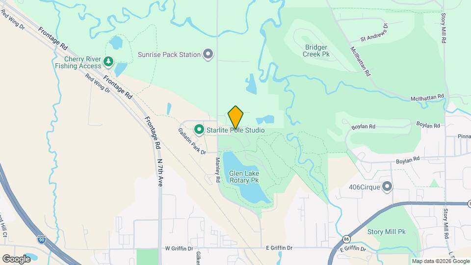 235 Bridger Vale Dr Map and Location Details