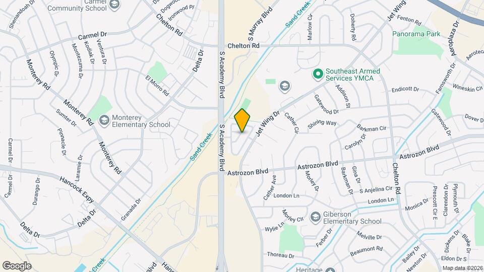 2243 Sierra Park Dr Map and Location Details