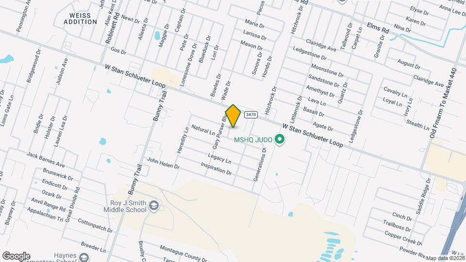 2704 Ancestor Dr Map and Location Details