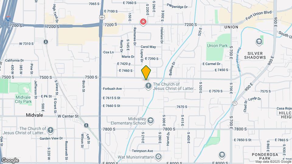 7518 Greenwood Cir Map and Location Details