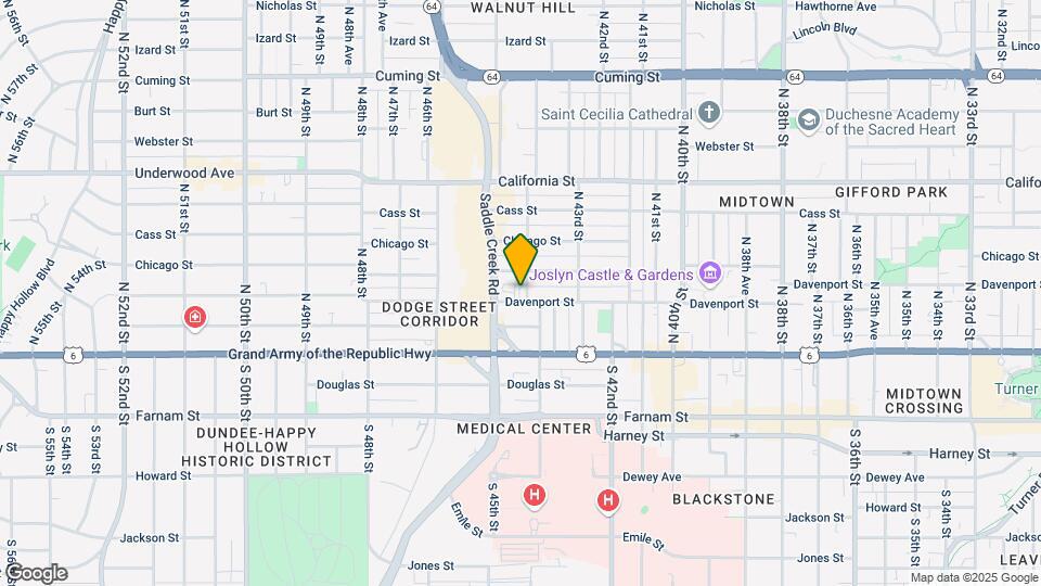 4404 Davenport St Mapa y Detalles de la Ubicación