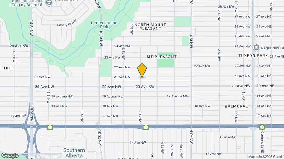 741 21 Ave Map and Location Details