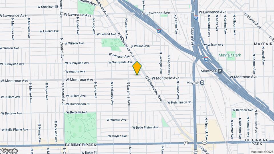 5138 W Montrose Ave Map and Location Details