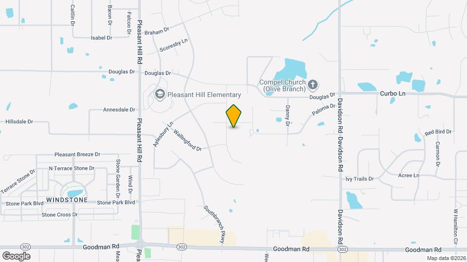 7486 Newbury Dr Map and Location Details