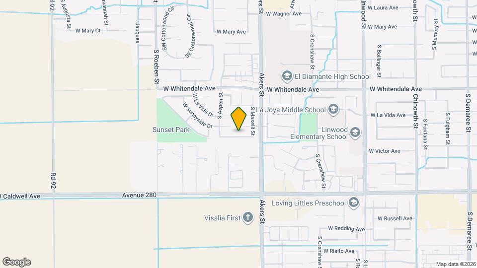 5422 W Dorothea Ave Map and Location Details