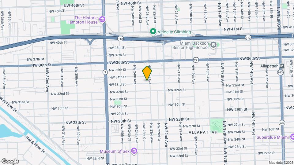 2313 NW 33rd St Map and Location Details