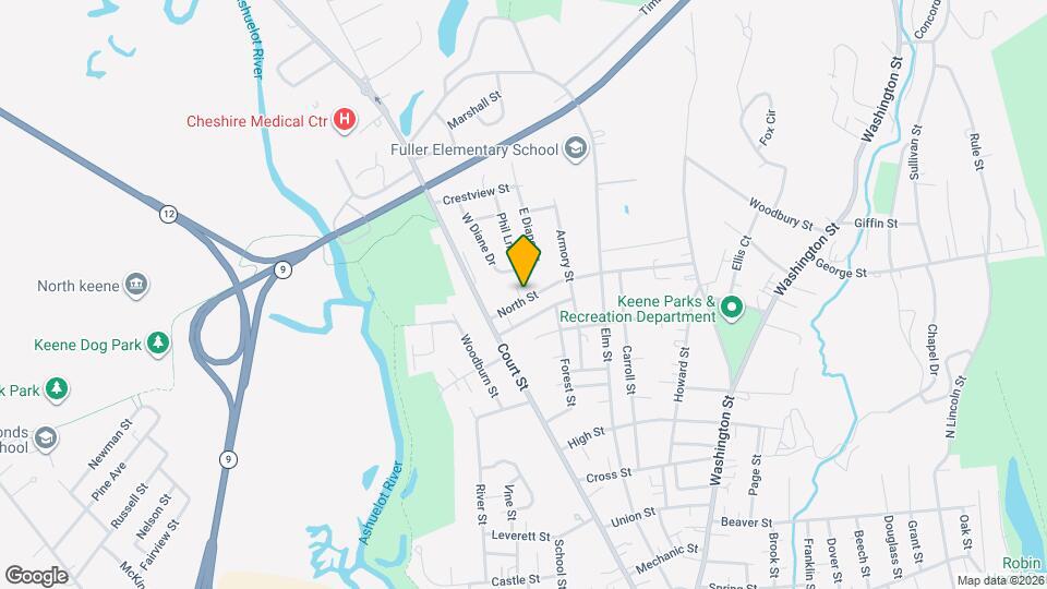 183 North St Map and Location Details