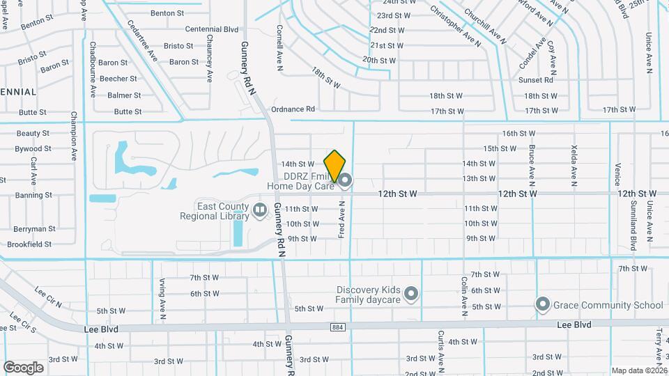 4302-4312 12th St W Mapa y Detalles de la Ubicación