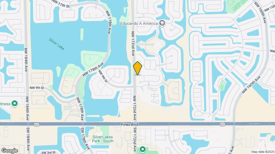 1110 NW 171st Terrace Map and Location Details