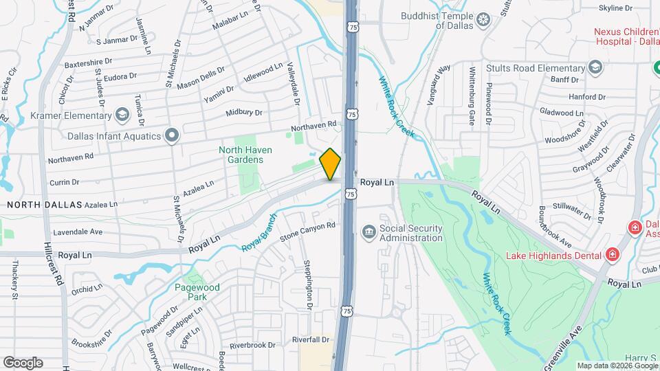 7924 Royal Ln Map and Location Details