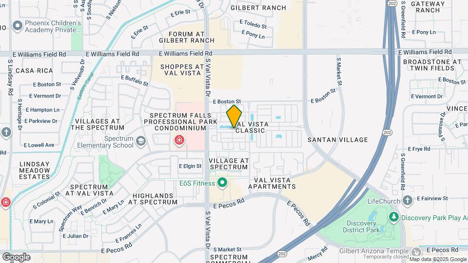 1714 E Bridgeport Pkwy Map and Location Details