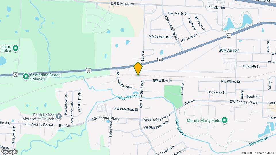 1300 NW Willow Dr Map and Location Details