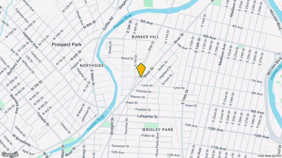 429 River St, Unit 1 Map and Location Details