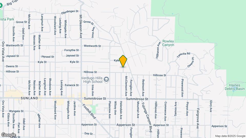 10713 Helendale Ave Mapa y Detalles de la Ubicación
