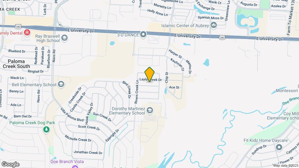 3105 Montserrat Creek Dr Map and Location Details