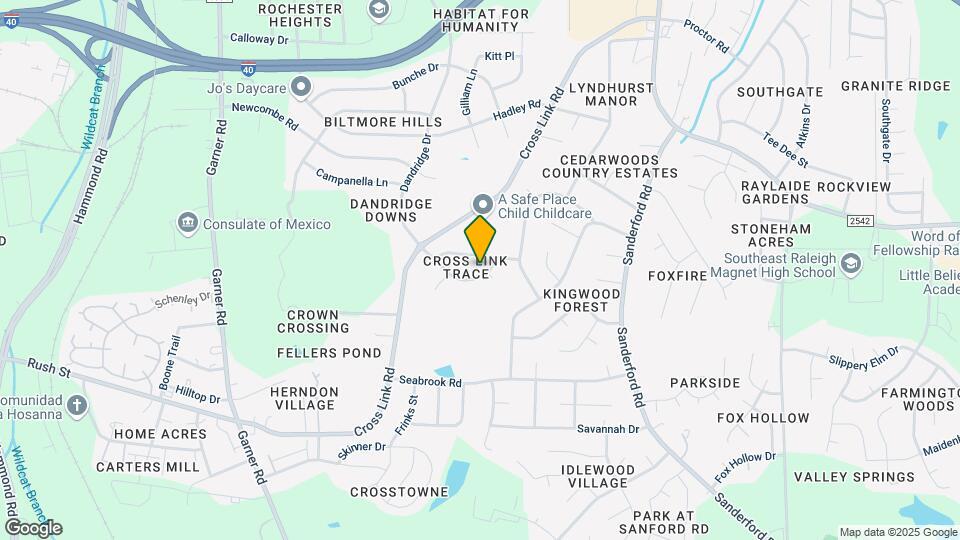 2925 Dandridge Dr Map and Location Details