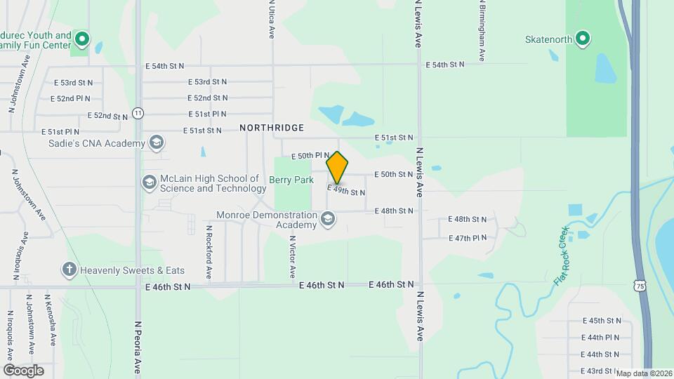 2014 E 49th St N Map and Location Details