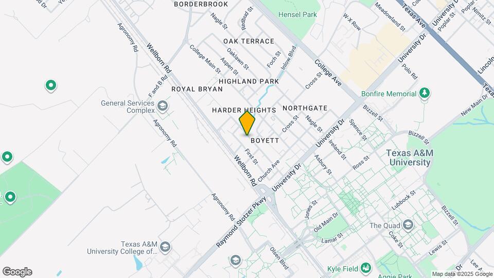 505 Boyett St, Unit 1 Map and Location Details