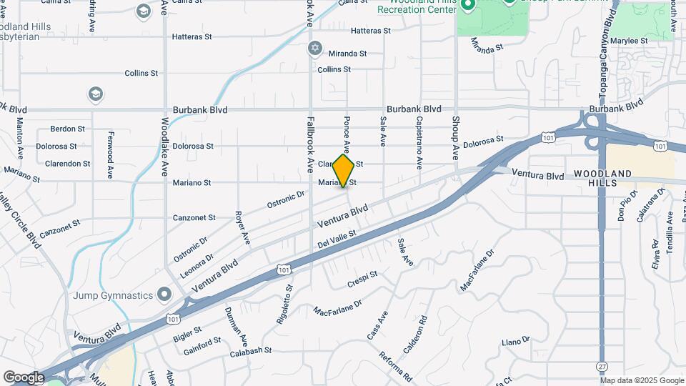 22707 Leonora Dr Map and Location Details