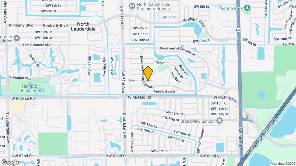 6719 Boulevard of Champions Map and Location Details