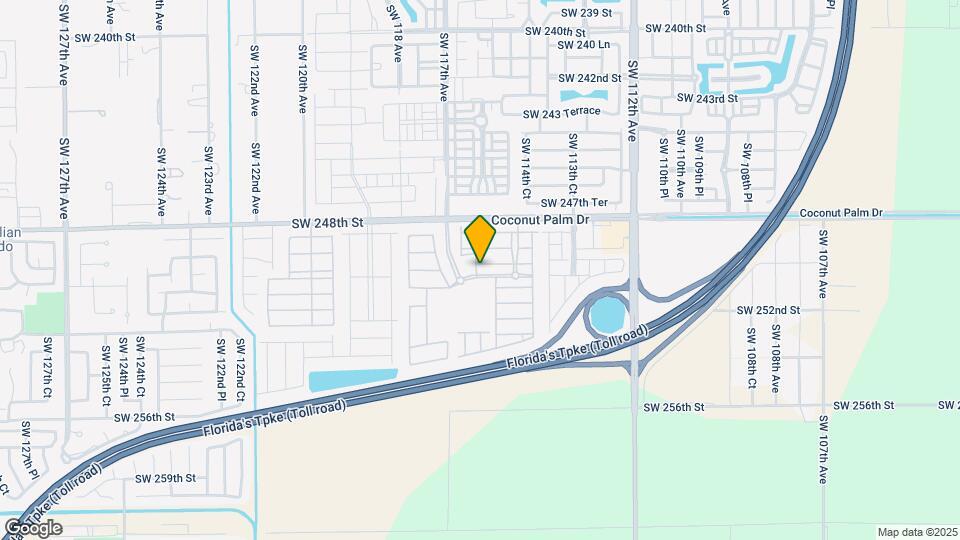11544 SW 250th St Map and Location Details