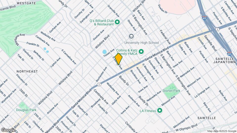 1439 Saltair Ave Mapa y Detalles de la Ubicación