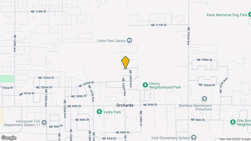 14207 NE 104th Cir Map and Location Details