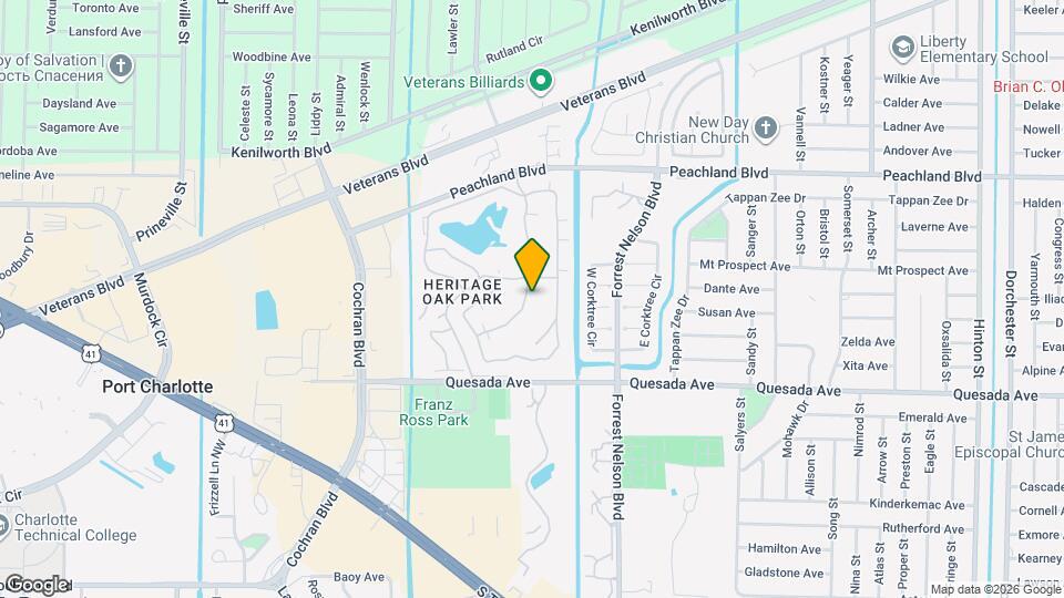 1222 Green Oak Trail Map and Location Details